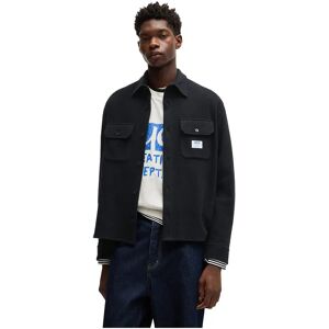 Hugo Boss Ekynone 10268599 Blue Long Sleeve Shirt Black M Men Hugo Boss Ekynone 10268599 Blue Long Sleeve Shirt Black M Men