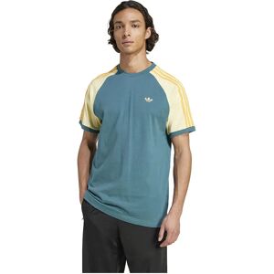 adidas Originals Cali Short Sleeve T-shirt Tech Green / Almost Yellow / Hazy Orange S Men adidas Originals Cali Short Sleeve T-shirt Tech Green / Almost Yellow / Hazy Orange S Men