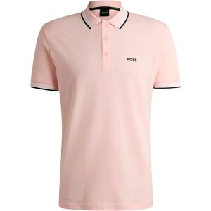 Boss Paddy 10241663 Short Sleeve Polo Light/Pastel Pink 2XL Men Boss Paddy 10241663 Short Sleeve Polo Light/Pastel Pink 2XL Men