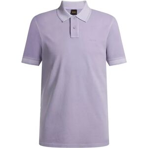 Boss Prime 01 Short Sleeve Polo Open Purple M Men Boss Prime 01 Short Sleeve Polo Open Purple M Men