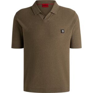 Hugo Boss Shiplom 01 Short Sleeve Polo Medium Brown L Men Hugo Boss Shiplom 01 Short Sleeve Polo Medium Brown L Men
