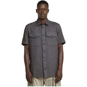 G-star Marine Slim Short Sleeve Shirt Gs Grey Gd M Men G-star Marine Slim Short Sleeve Shirt Gs Grey Gd M Men