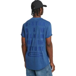 G-star Text Back Gr Overdyed Lash Short Sleeve T-shirt Pilot Gd S Men G-star Text Back Gr Overdyed Lash Short Sleeve T-shirt Pilot Gd S Men
