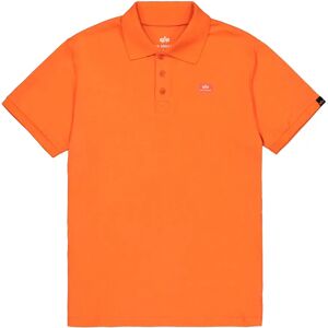 Alpha Industries X-fit Short Sleeve Polo Boost Orange 2XL Men Alpha Industries X-fit Short Sleeve Polo Boost Orange 2XL Men