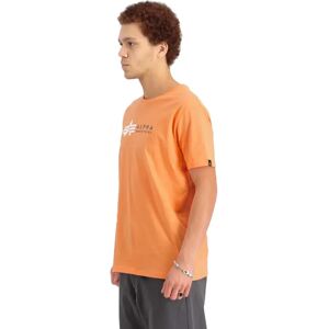 Alpha Industries Label Pp Short Sleeve T-shirt Tangerine 3XL Men Alpha Industries Label Pp Short Sleeve T-shirt Tangerine 3XL Men