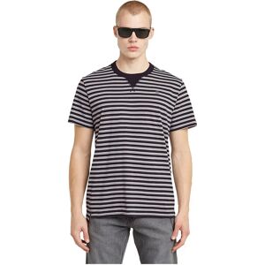 G-star Nifous Stripe Short Sleeve T-shirt Dark Black / Grey Alloy Stripe M Men G-star Nifous Stripe Short Sleeve T-shirt Dark Black / Grey Alloy Stripe M Men