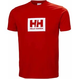 Helly Hansen Box T 2.0 Short Sleeve T-shirt Alert Red M Men Helly Hansen Box T 2.0 Short Sleeve T-shirt Alert Red M Men