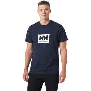 Helly Hansen Box T 2.0 Short Sleeve T-shirt Navy 2XL Men Helly Hansen Box T 2.0 Short Sleeve T-shirt Navy 2XL Men