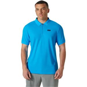 Helly Hansen Hp Short Sleeve Polo Cyan 2XL Men Helly Hansen Hp Short Sleeve Polo Cyan 2XL Men