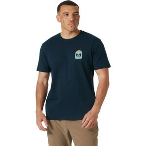 Helly Hansen Massif Graphic Short Sleeve T-shirt Navy M Men Helly Hansen Massif Graphic Short Sleeve T-shirt Navy M Men