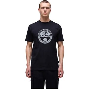 Napapijri Bollo Short Sleeve T-shirt Black L Men Napapijri Bollo Short Sleeve T-shirt Black L Men