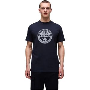 Napapijri Bollo Short Sleeve T-shirt Blue Marine M Men Napapijri Bollo Short Sleeve T-shirt Blue Marine M Men
