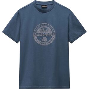 Napapijri Bollo Short Sleeve T-shirt Stormy Weat S Men Napapijri Bollo Short Sleeve T-shirt Stormy Weat S Men