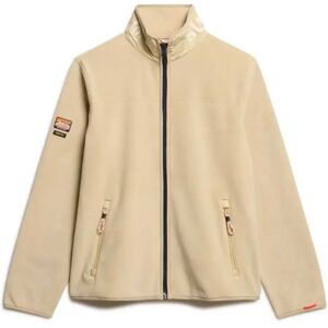 Superdry Active Fleece Full Zip Sweatshirt Oatmeal Beige S Men Superdry Active Fleece Full Zip Sweatshirt Oatmeal Beige S Men