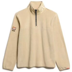 Superdry Active Half Zip Sweatshirt Oatmeal Beige M Men Superdry Active Half Zip Sweatshirt Oatmeal Beige M Men