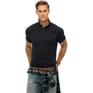 Superdry City Pique Short Sleeve Polo Eclipse Navy 2XL Men Superdry City Pique Short Sleeve Polo Eclipse Navy 2XL Men