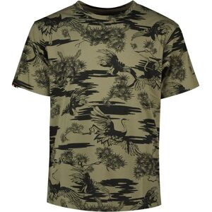 Superdry Classic Ess Rlxd Printed Short Sleeve T-shirt Pine Crane Khaki 2XL Men Superdry Classic Ess Rlxd Printed Short Sleeve T-shirt Pine Crane Khaki 2XL Men