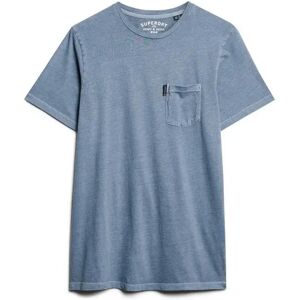Superdry Classic Essential Pocket Short Sleeve T-shirt Washed Faded Navy L Men Superdry Classic Essential Pocket Short Sleeve T-shirt Washed Faded Navy L Men