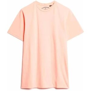 Superdry Classic Essential Short Sleeve T-shirt Washed Dry Fluro Orange 2XL Men Superdry Classic Essential Short Sleeve T-shirt Washed Dry Fluro Orange 2XL Men