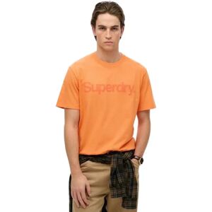 Superdry M1012121A Orange Casual T-shirt - T-shirt Superdry M1012121A Orange Casual T-shirt - T-shirt