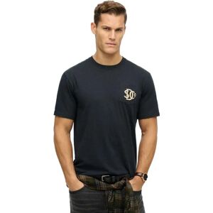 Superdry Merchant Graphic Short Sleeve T-shirt Eclipse Navy 3XL Men Superdry Merchant Graphic Short Sleeve T-shirt Eclipse Navy 3XL Men