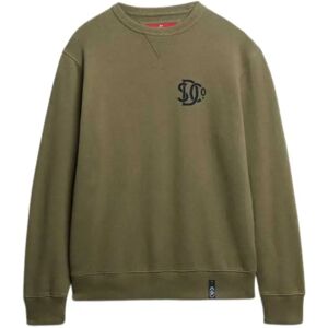 Superdry Merchant Sweatshirt Dusty Olive Green M Men Superdry Merchant Sweatshirt Dusty Olive Green M Men
