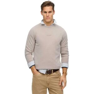 Superdry Micro Logo Sweatshirt Deep Beige XL Men Superdry Micro Logo Sweatshirt Deep Beige XL Men