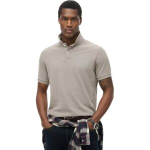 Superdry Vint Destroy Short Sleeve Polo Destroy Dove Grey 2XL Men Superdry Vint Destroy Short Sleeve Polo Destroy Dove Grey 2XL Men