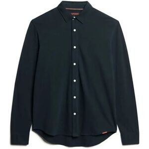 Superdry Vintage Destroy Pique Long Sleeve Shirt Eclipse Navy 2XL Men Superdry Vintage Destroy Pique Long Sleeve Shirt Eclipse Navy 2XL Men