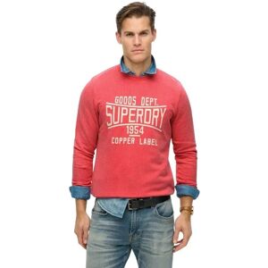 Superdry Vintage Wash Relaxed Sweatshirt Soda Pop Red XL Men Superdry Vintage Wash Relaxed Sweatshirt Soda Pop Red XL Men