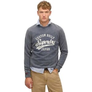 Superdry Vintage Wash Relaxed Sweatshirt Lauren Navy 3XL Men Superdry Vintage Wash Relaxed Sweatshirt Lauren Navy 3XL Men