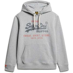 Superdry Vl Heritage Relaxed Hoodie College Grey Marl M Men Superdry Vl Heritage Relaxed Hoodie College Grey Marl M Men