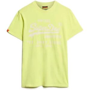 Superdry Vl Neon Relaxed Short Sleeve T-shirt Dry Fluro Yellow M Men Superdry Vl Neon Relaxed Short Sleeve T-shirt Dry Fluro Yellow M Men