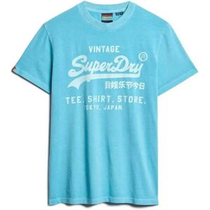 Superdry Vl Neon Relaxed Short Sleeve T-shirt Neon Sky Blue 2XL Men Superdry Vl Neon Relaxed Short Sleeve T-shirt Neon Sky Blue 2XL Men