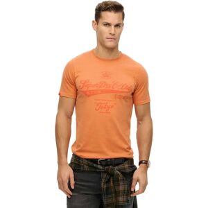 Superdry Workwear Washed Relaxed Short Sleeve T-shirt Rusted Orange Marl L Men Superdry Workwear Washed Relaxed Short Sleeve T-shirt Rusted Orange Marl L Men