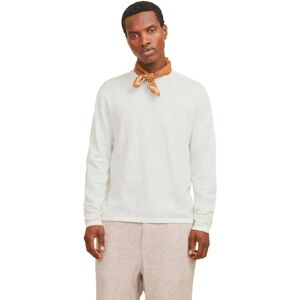 Jack & Jones Summer Sweater Cloud Dancer 2XL Men Jack & Jones Summer Sweater Cloud Dancer 2XL Men