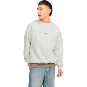Jack & Jones Urban Edge Studio Sweatshirt White Melange XL Men Jack & Jones Urban Edge Studio Sweatshirt White Melange XL Men