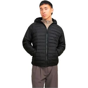 Jack & Jones State Puffer Jacket Black M Men Jack & Jones State Puffer Jacket Black M Men