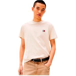 Tommy Jeans Badge Regular Fit Short Sleeve T-shirt Newsprint M Men Tommy Jeans Badge Regular Fit Short Sleeve T-shirt Newsprint M Men