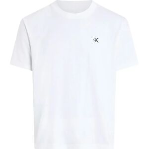 Calvin Klein Jeans Serif Font Graphic Short Sleeve T-shirt Bright White L Men Calvin Klein Jeans Serif Font Graphic Short Sleeve T-shirt Bright White L Men