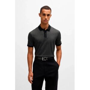 Boss Parlay 432 10269508 01 Short Sleeve Polo Black L Men Boss Parlay 432 10269508 01 Short Sleeve Polo Black L Men