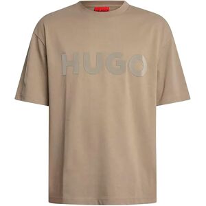 Hugo Boss Dinkee 10259511 Short Sleeve T-shirt Medium Brown XL Men Hugo Boss Dinkee 10259511 Short Sleeve T-shirt Medium Brown XL Men