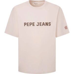 Pepe Jeans Sutton White Casual Cotton T-shirt - T-shirt Pepe Jeans Sutton White Casual Cotton T-shirt - T-shirt