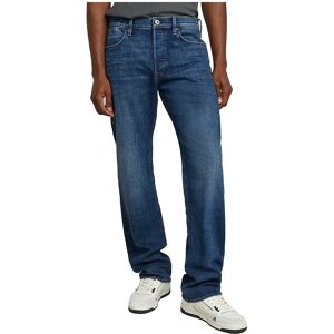 G-star Dakota Regular Straight Fit Jeans Worn In Waterspouts 30 Men G-star Dakota Regular Straight Fit Jeans Worn In Waterspouts 30 Men