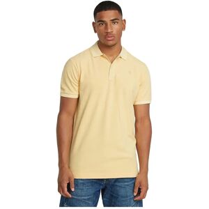 G-star Dunda Slim Short Sleeve Polo Light Buff Yellow Gd S Men G-star Dunda Slim Short Sleeve Polo Light Buff Yellow Gd S Men