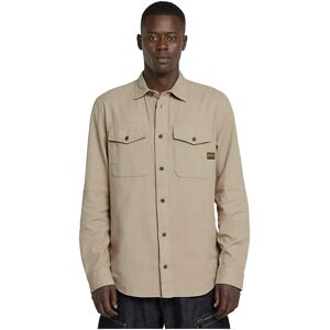 G-star Marine Long Sleeve Shirt Vintage Khaki Gd XL Men G-star Marine Long Sleeve Shirt Vintage Khaki Gd XL Men
