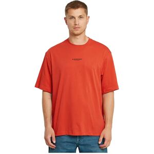 G-star Overdyed Center Chest Boxy Short Sleeve T-shirt Light Antic Red 2XL Men G-star Overdyed Center Chest Boxy Short Sleeve T-shirt Light Antic Red 2XL Men