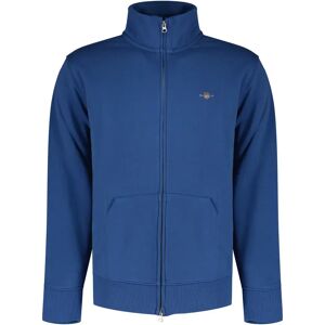 Gant Reg Shield Half Zip Sweater Rich Blue S Men Gant Reg Shield Half Zip Sweater Rich Blue S Men
