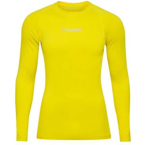 Hummel Performance Long Sleeve T-shirt Blazing Yellow S Men Hummel Performance Long Sleeve T-shirt Blazing Yellow S Men