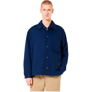 Oakley Apparel Cotton Overshirt Long Sleeve Shirt Abyss M Men Oakley Apparel Cotton Overshirt Long Sleeve Shirt Abyss M Men